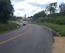 Curva da Brascal em Rio Branco do Sul, quase pronta