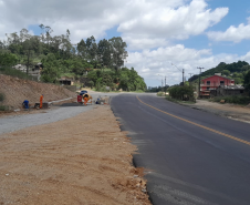 Curva da Brascal em Rio Branco do Sul, quase pronta