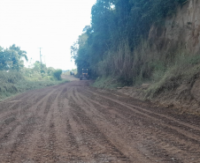 Trecho não-pavimentado da PR-092