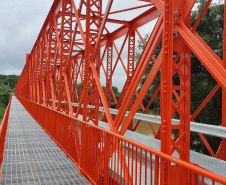 Ponte sobre o Rio da Várzea na PR-427, entre a Lapa e Campo do Tenente