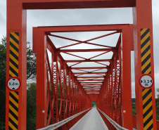 Ponte sobre o Rio da Várzea na PR-427, entre a Lapa e Campo do Tenente