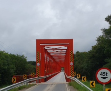 Ponte sobre o Rio da Várzea na PR-427, entre a Lapa e Campo do Tenente