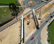 Viaduto do Bradesco, em São José dos Pinhais