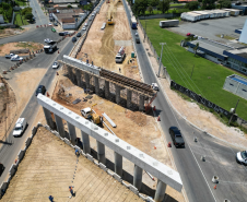 Viaduto do Bradesco, em São José dos Pinhais