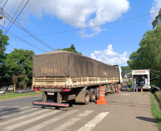 Balança Rodoviária na PR-483 em Francisco Beltrão