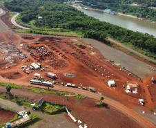 Vista geral Aduana Brasil x Paraguai