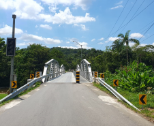 Ponte Rio Nhundiaquara PR-411 em Morretes, após reforma