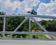 Ponte Rio Nhundiaquara PR-411 em Morretes, após reforma