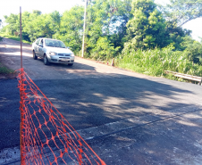 Ponte sobre o Rio dos Padres, na PR-239, em Jesuítas, liberada ao tráfego