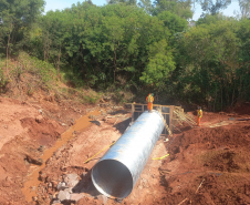 PR-323 em Umuarama, obra de recuperação emergencial - pista direita