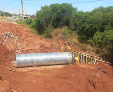 PR-323 em Umuarama, obra de recuperação emergencial - pista direita