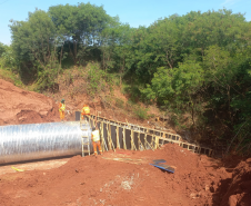 PR-323 em Umuarama, obra de recuperação emergencial - pista direita