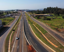 Obras concluídas de duplicação da PR-092 em Siqueira Campos