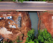 Obras da duplicação da PR-445 entre Mauá da Serra e Lerroville