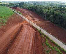 Perimetral Leste - terraplenagem viaduto Filipe Wandscheer