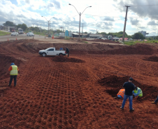 PR-323 em Umuarama, serviços emergenciais em andamento