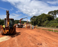 Obras de duplicação da PR-445 entre Mauá da Serra e Lerroville (distrito de Londrina)