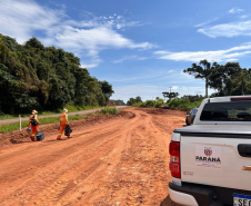 Obras de duplicação da PR-445 entre Mauá da Serra e Lerroville (distrito de Londrina)