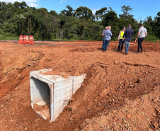 Obras de duplicação da PR-445 entre Mauá da Serra e Lerroville (distrito de Londrina)