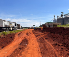 Obras de duplicação da PR-445 entre Mauá da Serra e Lerroville (distrito de Londrina)