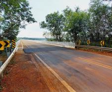 PR-090 Ponte sobre o Rio Vermelho entre Porecatu e Alvorada do Sul