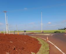 PR-239 entre Toledo e Bragantina (distrito de Assis Chateaubriand) - pavimentação em etapa final