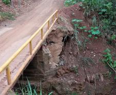 Atual ponte da Estrada Quilombo