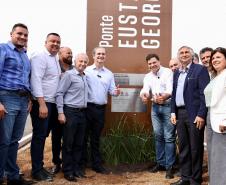 Inauguração da ponte sobre o Ribeirão Pinguim entre Maringá e Sarandi