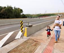 Inauguração da ponte sobre o Ribeirão Pinguim entre Maringá e Sarandi