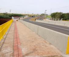 Inauguração da ponte sobre o Ribeirão Pinguim entre Maringá e Sarandi