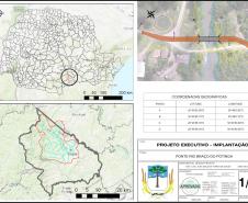 Mapa do local da obra