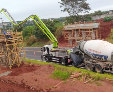 Serviços para implantação de novos viadutos na PR-444 em Mandaguari