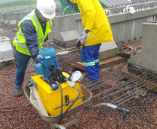 Serviços para implantação de novos viadutos na PR-444 em Mandaguari