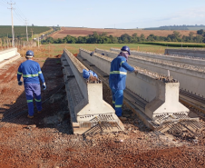 Serviços para implantação de novos viadutos na PR-444 em Mandaguari