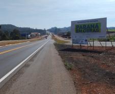 Obra de novas marginais da PRC-466 em Pitanga