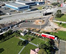 Viaduto do Bradesco com 83% dos serviços executados