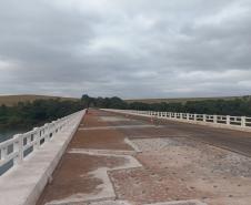 Ponte sobre o Rio Piquiri na PR-180 entre Nova Aurora e Quarto Centenário