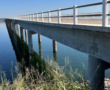 Reforma da ponte sobre a Represa Chavantes, entre Carlópolis e Fartura (SP)