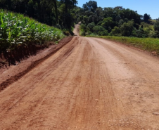 PR-471 em Guaraniaçu, trecho não-pavimentado
