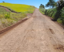 PR-471 em Guaraniaçu, trecho não-pavimentado