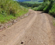 PR-471 em Guaraniaçu, trecho não-pavimentado