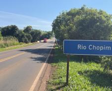 Ponte na PR-566 entre Itapejara D'Oeste e Coronel Vivida