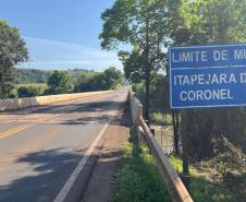 Ponte na PR-566 entre Itapejara D'Oeste e Coronel Vivida
