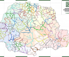 Mapa indicando os lotes do ProMAC