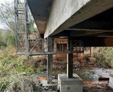Reforma ponte Rio dos Índios na PR-323 entre Tapejara e Cianorte
