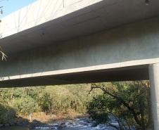 Reforma da ponte sobre o Rio Tormenta, na PR-484, entre Três Barras do Paraná e Boa Vista da Aparecida