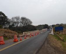 Conservação da ponte sobre o Rio Forquilha na PRC-280