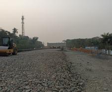 BR-469 obras do viaduto no km 3