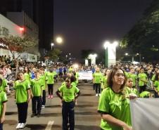 EPET de Cascavel no desfile de 7 de setembro do município