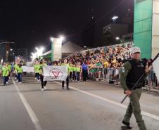 EPET de Cascavel no desfile de 7 de setembro do município